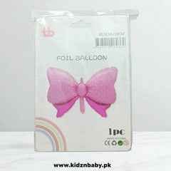 Pink Ribbon Foil Balloon - Perfect for Birthday Decorations