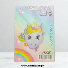 Unicorn Foil Balloon - Perfect for Birthday Decorations