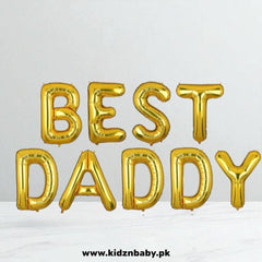 Best Daddy Foil Letter Collection