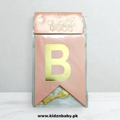 Bride To Be Banner - Elegant Bridal Shower Decoration