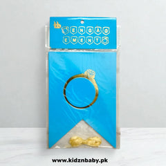 Happy Engagement Banner - Elegant Gold Foil Letter Banner for Engagement Party, Bridal Shower &