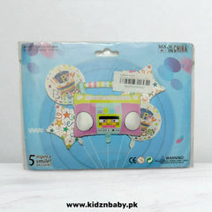 Radio Speaker Theme Party Combo Set - 5 Pcs