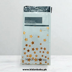 Star Plastic Table Cover – Elegant Party & Event Decor