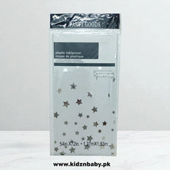 Star Plastic Table Cover – Elegant Party & Event Decor