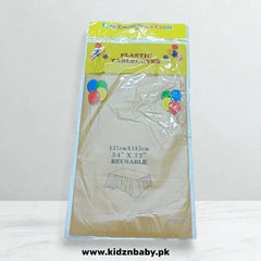 Plastic Table Cover – Waterproof & Reusable Party Tablecloth