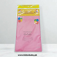 Plastic Table Cover – Waterproof & Reusable Party Tablecloth