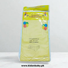 Plastic Table Cover – Waterproof & Reusable Party Tablecloth