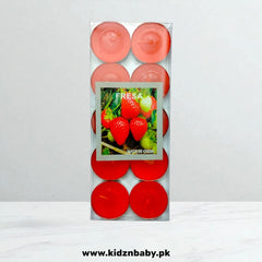 10 Pieces Scented Tea Light Candles for Home Decorations and Different Occasions