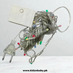 Multicolor Fairy Lights LED String with Adopter 20 Feet