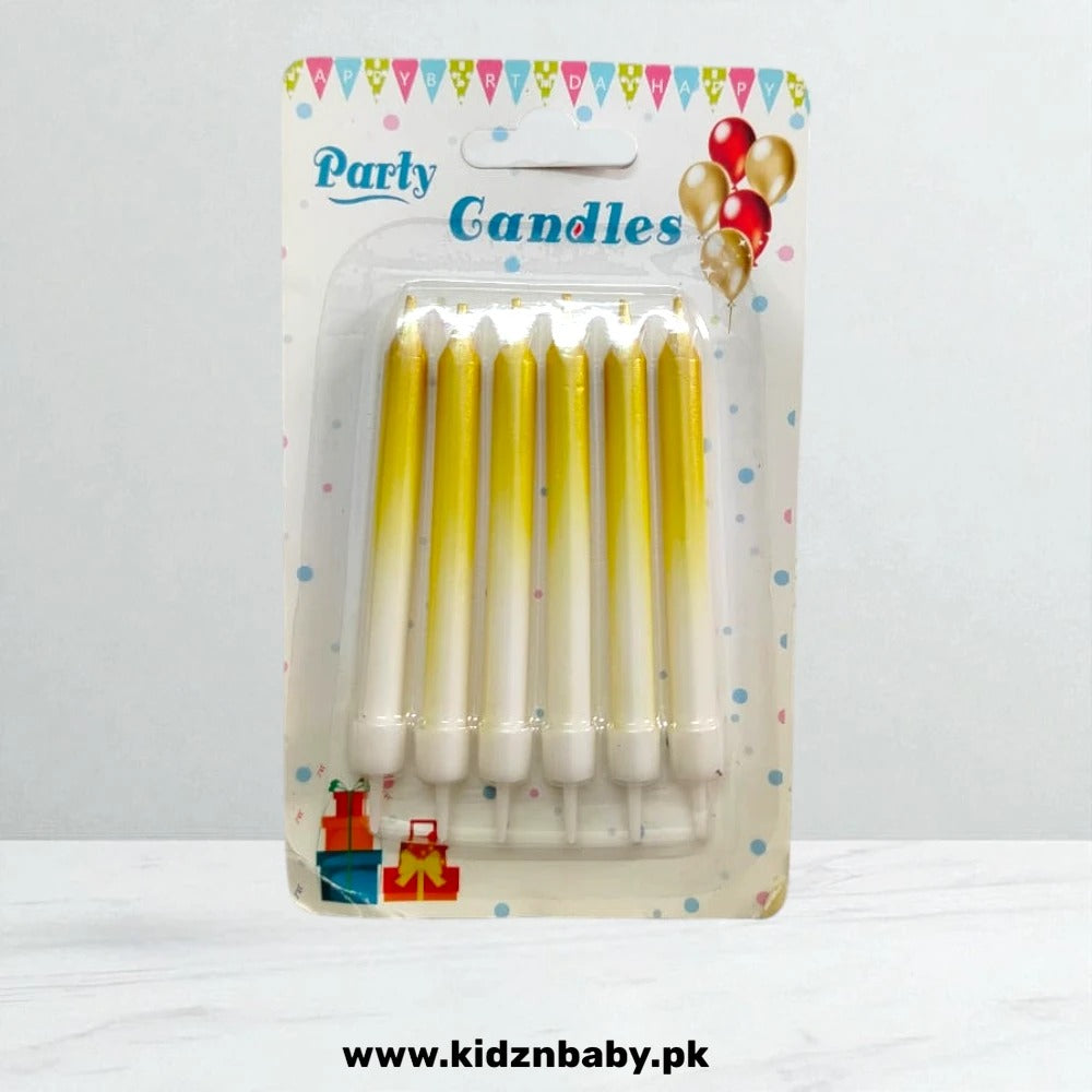 Yellow Colorful Candles