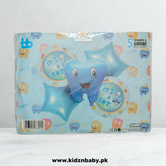Buy baby boy tooth theme foil balloons online Kidz N Baby