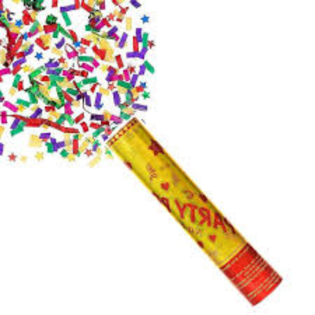 Colourful Confetti Party Popper for Weddings, Birthdays, and Festivals