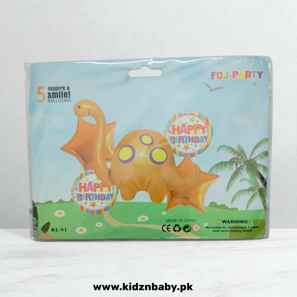 Buy dinosaur birthday foil balloons online at Kidz N Baby
