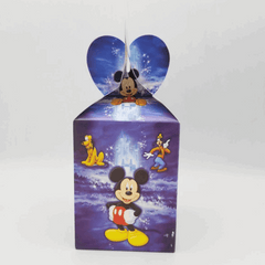 Pack of 10 Mickey Mouse Theme Goody Boxes for birthday party favors
