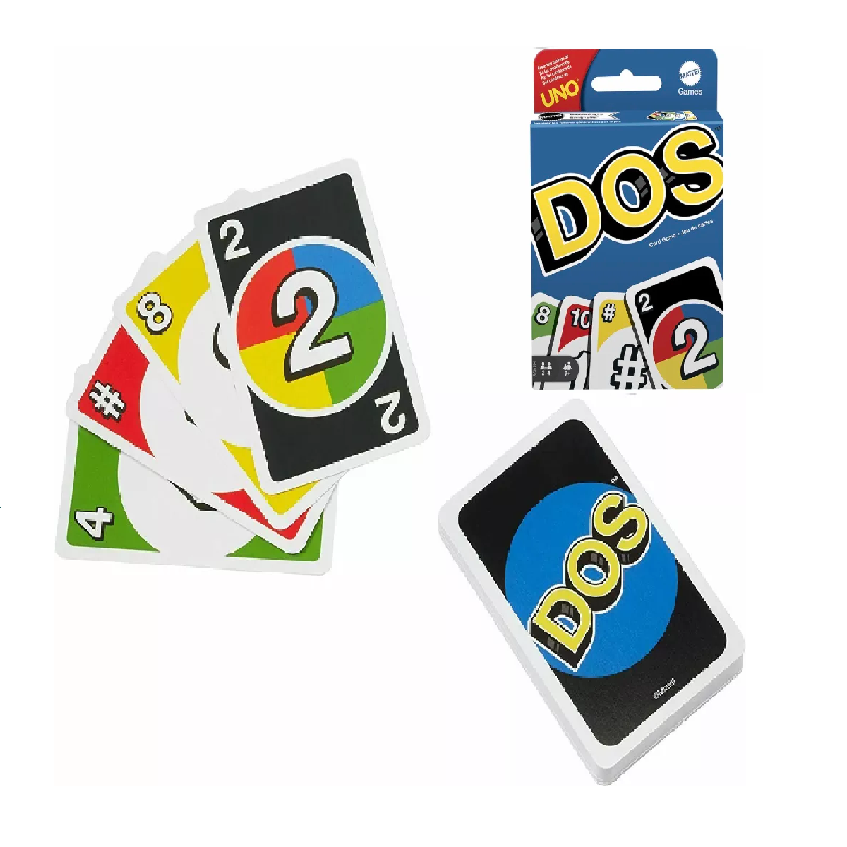 UNO DOS Card Game - KidzNBaby