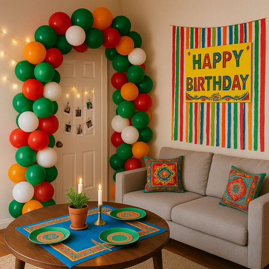 Birthday party decoration at home Ideas