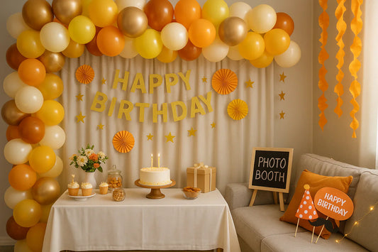 Home Birthday Party Decoration Ideas