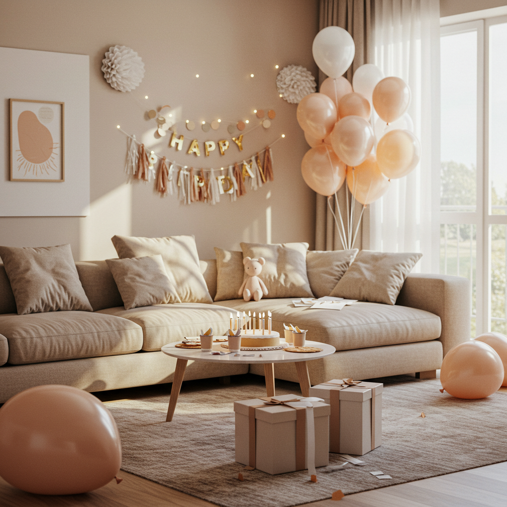 Planning a birthday party in a small space doesn’t mean you have to compromise on decorations. 