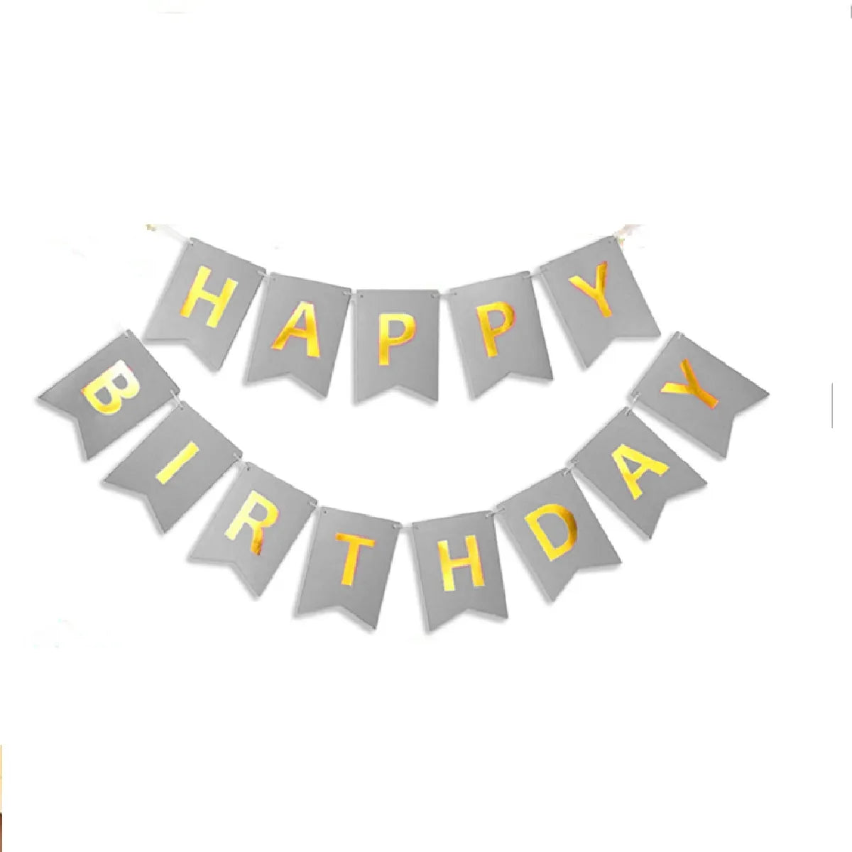 Happy Birthday Banner for Birthday Decoration - Party Supplies