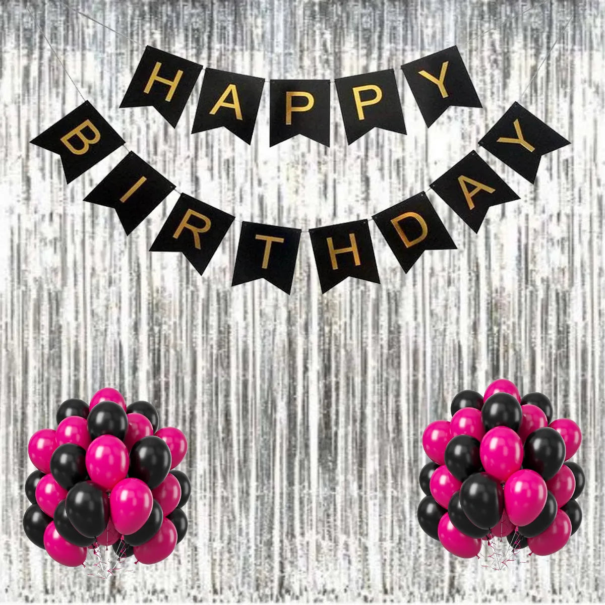 Happy Birthday Decoration Combo Bundle Set | Party Decoration Items