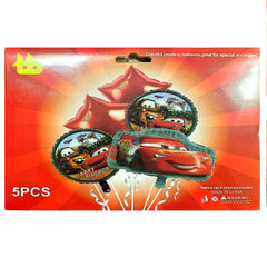 Disney Cars Theme Birthday Decoration Combo - 5-Piece Set for Boys