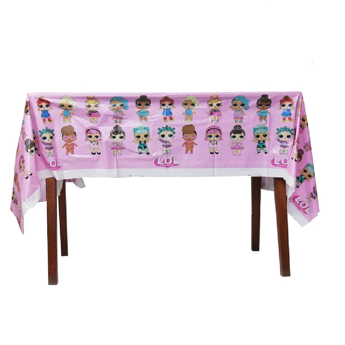 Characters Birthday Table Cover for Event Decorations