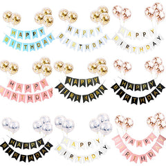 Happy Birthday Banner for Birthday Decoration - Party Supplies