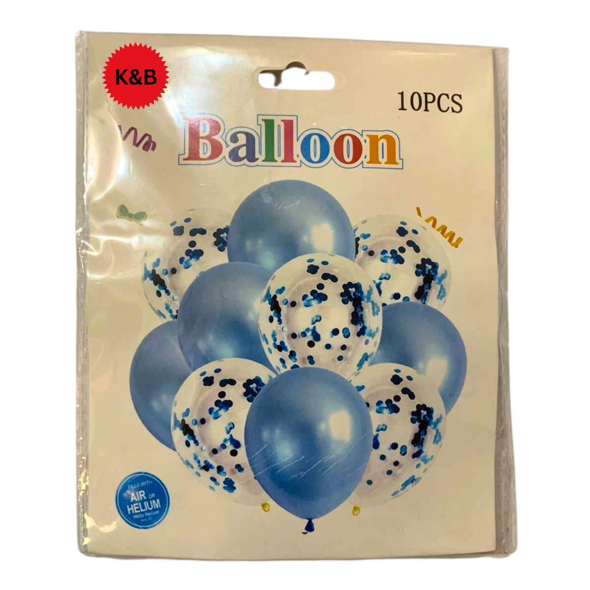 Confetti Latex Mix Balloons - 10 Pieces