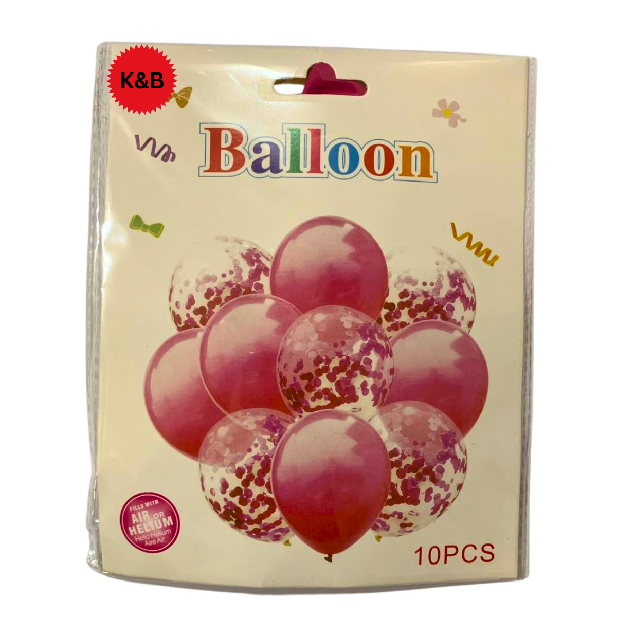 Confetti Latex Mix Balloons - 10 Pieces