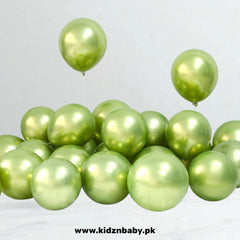 20 Pieces Metallic Chrome Balloons
