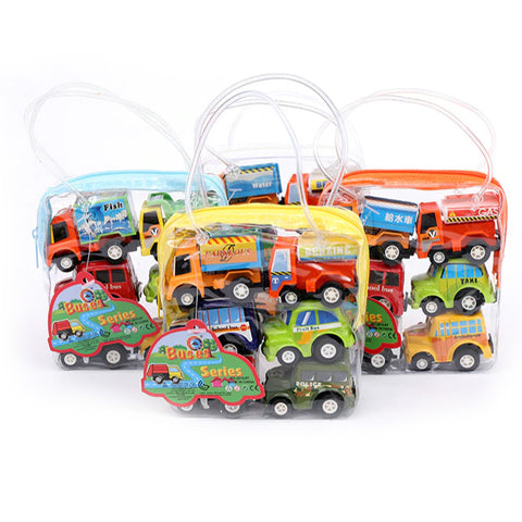 16 pcs mini cars pack - colorful toy cars for kids