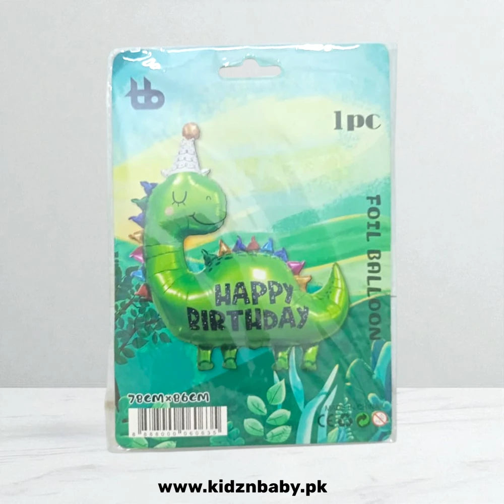 Dinosaur Foil Balloon 18 Inch – Boys Birthday Party Pakistan