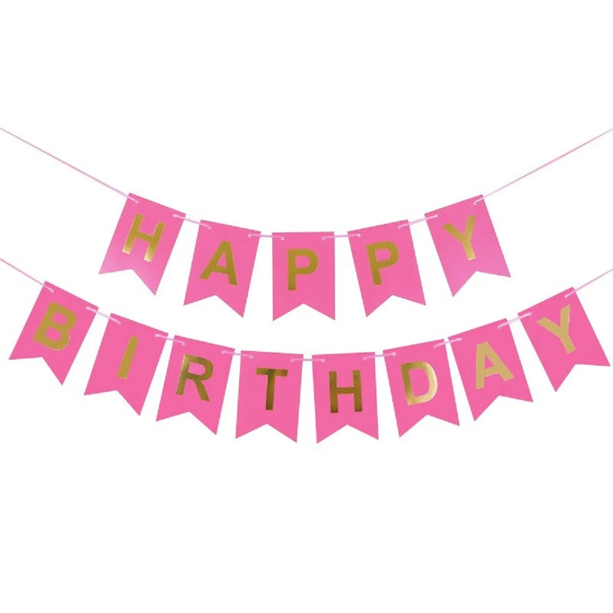 Happy Birthday Banner for Birthday Decoration - Party Supplies