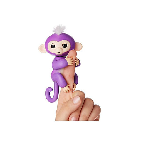 Fingerlings - Interactive Baby Monkey - Mia - Purple