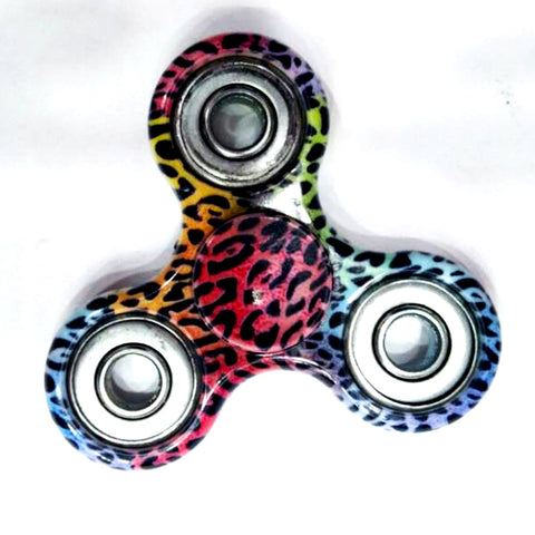 Fidget Spinner - Colorful Cheetah Edition