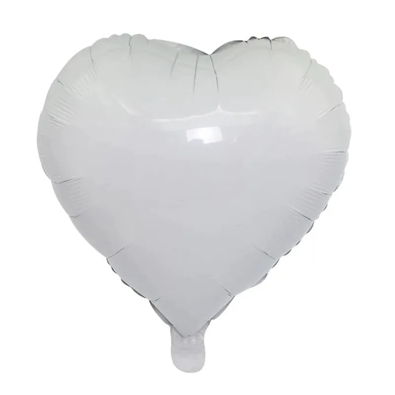 Heart Shape Foil Balloons - 16 Inches | Perfect for Parties