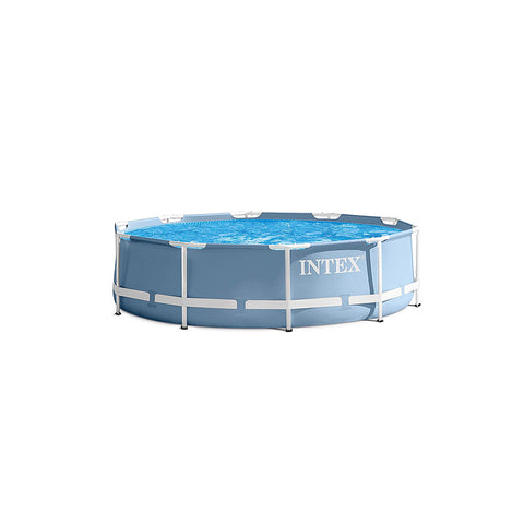 Intex - Prism Frame Metal Foldable Swimming Pool (10 ft x 30 inch) - 28700