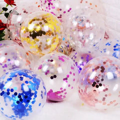 20 Pieces Confetti Latex Balloons