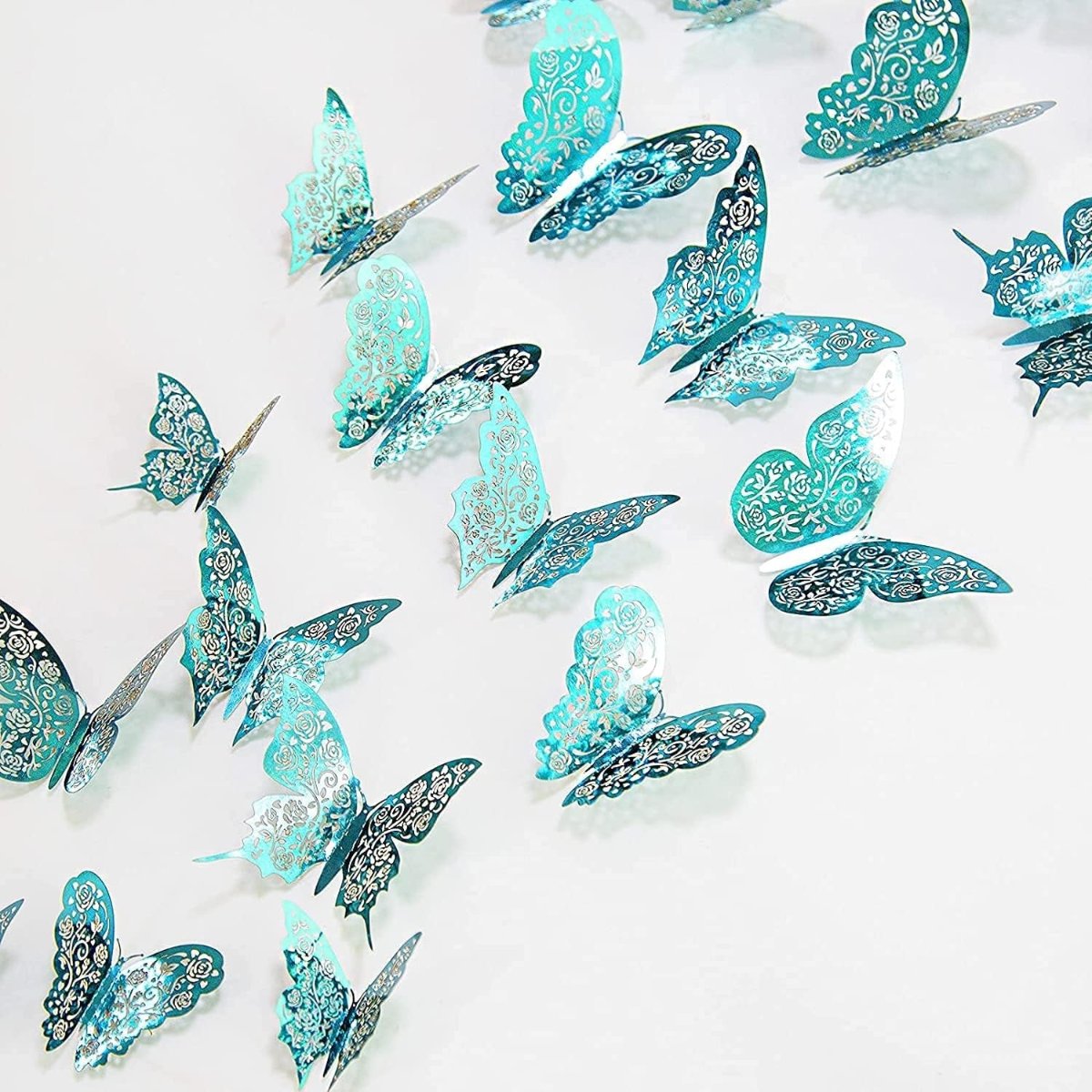 3D Butterfly for Wall and Party Decoration - 10 Pieces