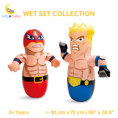 Inflatable 3D Bop Bag Boxer for Kids