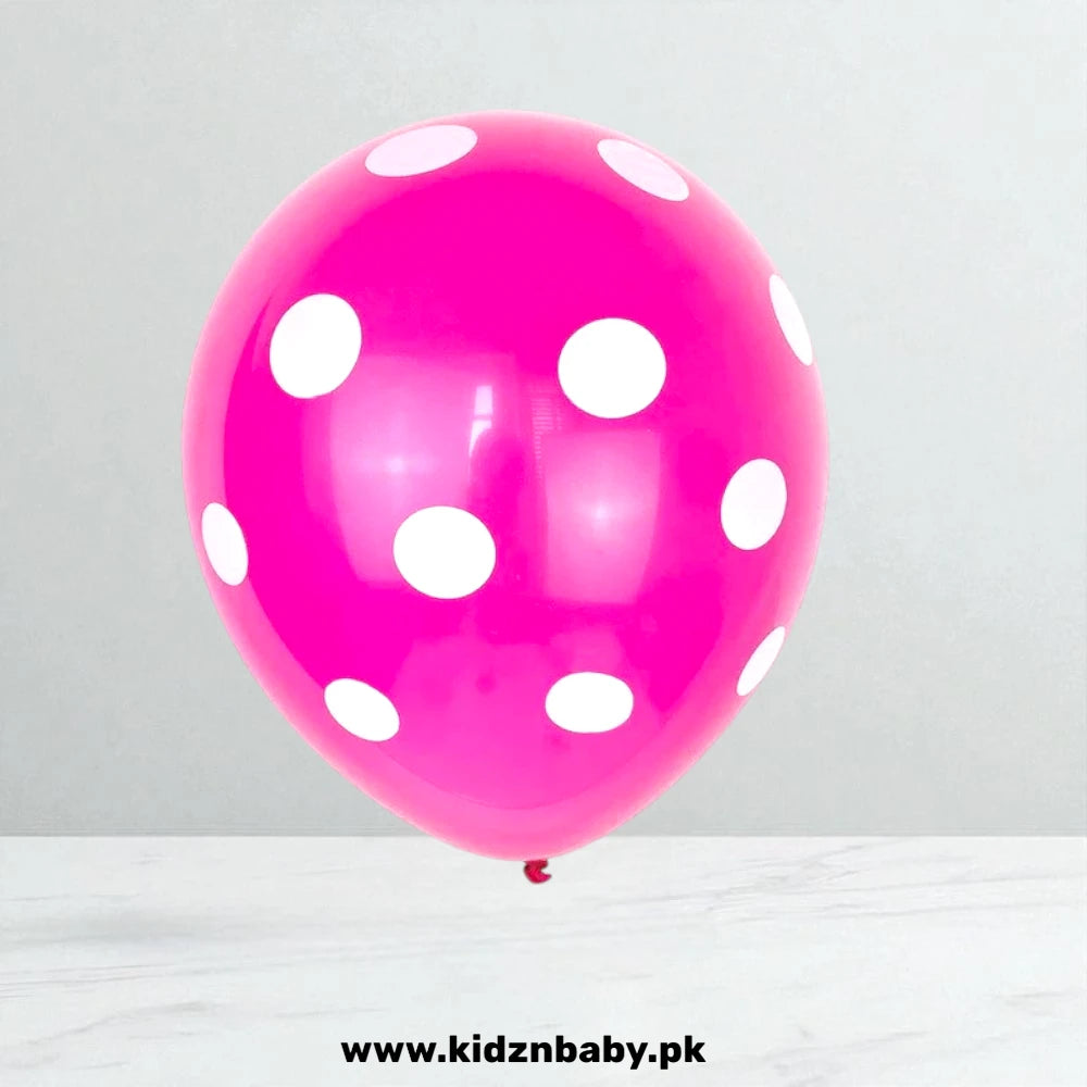20 Pieces Polka Dot Latex Balloons