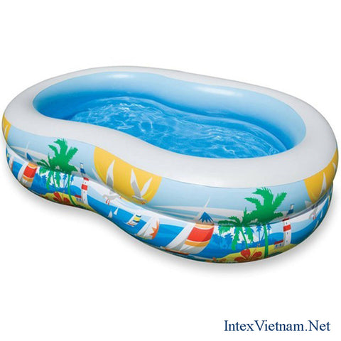 Intex - Inflatable Paradise Pool