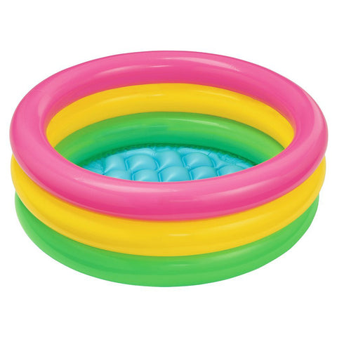 Intex - 3 Ring Sunset Baby Pool - 58924