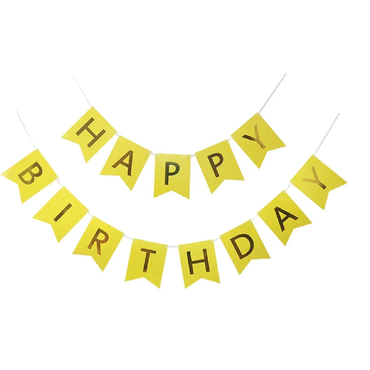 Happy Birthday Banner for Birthday Decoration - Party Supplies