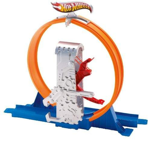 Hot Wheels Super Fire Circle 360 Loop Single Car Track Set