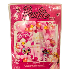 Barbie Birthday Theme Party Combo Set - 5 Pcs