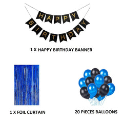 Happy Birthday Decoration Combo Bundle Set | Party Decoration Items