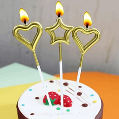 Heart and Star Shape Candle