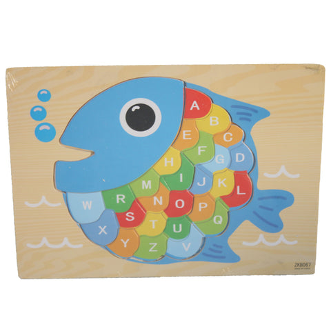 Wooden ABC Puzzle - Fish