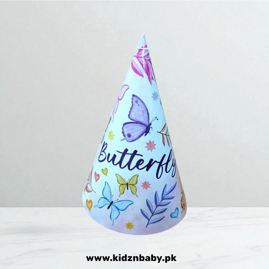 Butterfly Theme Birthday Cap